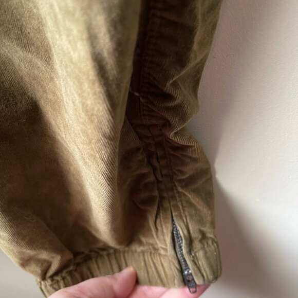 SANCTUARY Olive green Corduroy Cargo Jogger pull on Pants size 1X - Picture 10 of 16